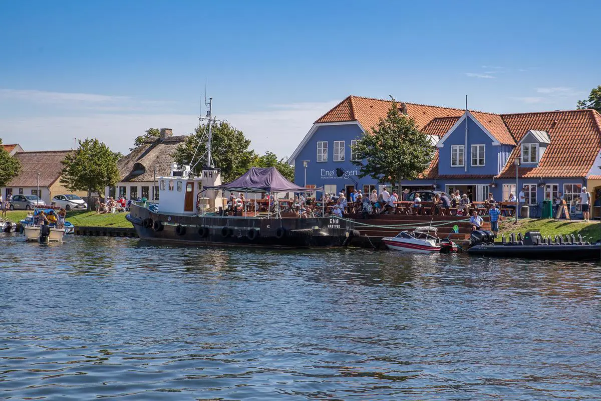 Enø Camping: Familiecamping ved skøn badestrand