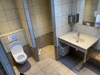 Toilet i en af vores servicebygninger