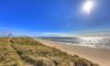 Sunny beach near Vedersø Strand Camping.